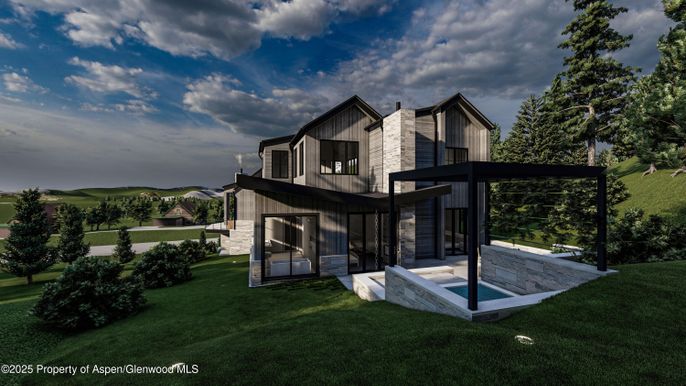Backyard, Exterior, Facade, Modern