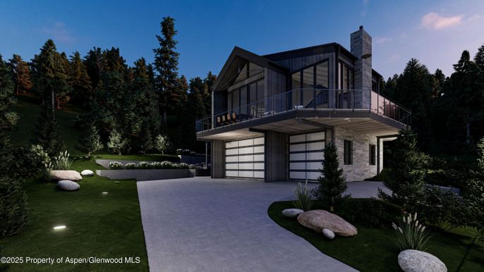 Attached, Exterior, Facade, Modern