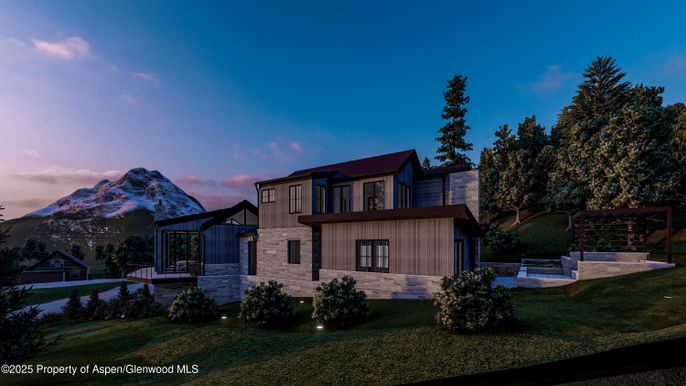 Backyard, Exterior, Facade, Modern