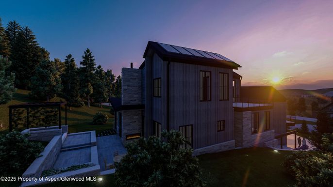 Backyard, Exterior, Facade, Modern