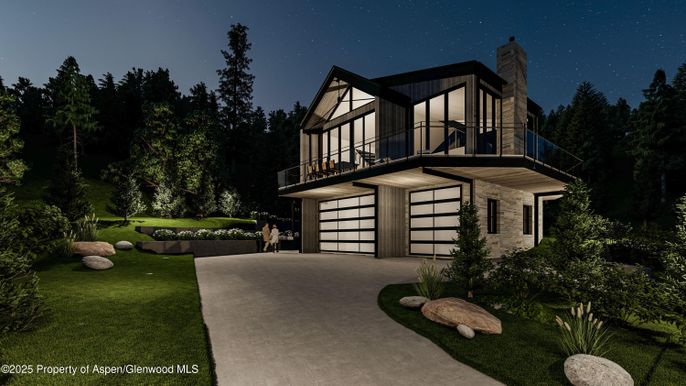 Attached, Backyard, Exterior, Facade, Modern