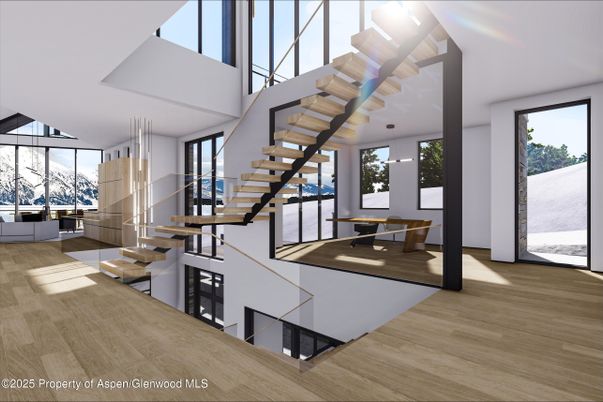 Interior, Pendant Lights, Wood Texture Flooring