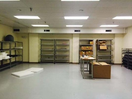 Garage, Interior, Recessed Lighting