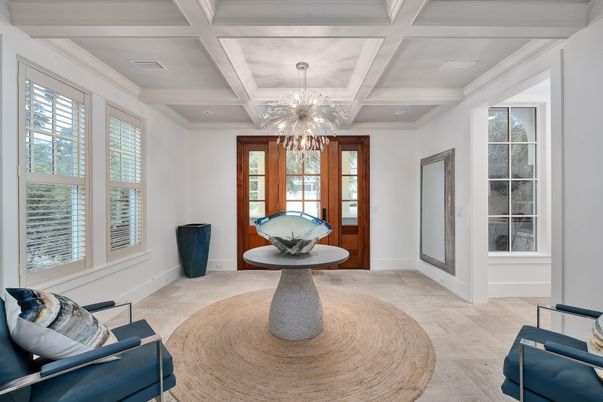 Chandelier, Interior, Recessed Lighting