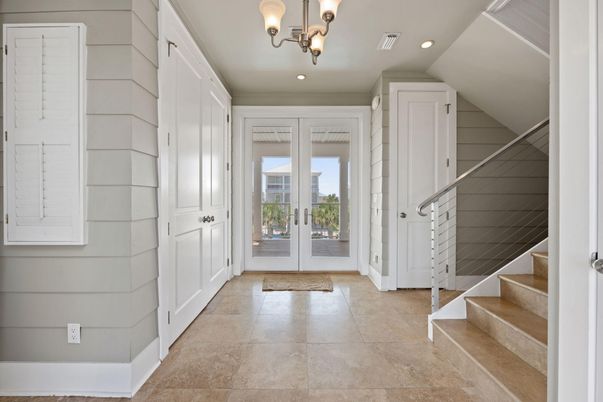 Chandelier, Interior, Recessed Lighting