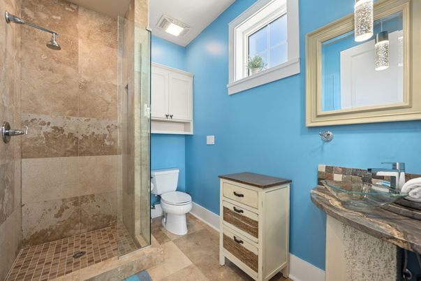 Bathroom, Glass Shower, Interior