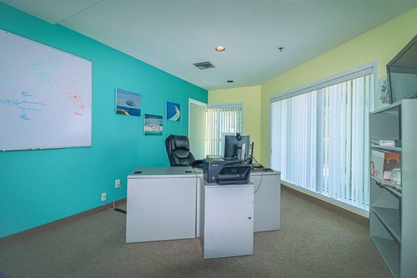 Home Office, Interior, Recessed Lighting