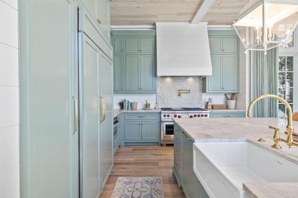 Interior, Kitchen, Stainless Steel Appliances, Wooden Ceilings, Wood Texture Flooring