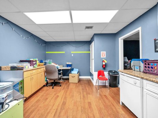 Home Office, Interior, Wood Texture Flooring