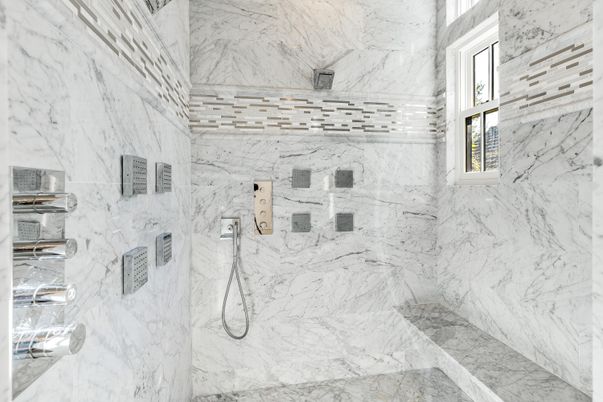 Bathroom, Interior, Marble, Marble Walls