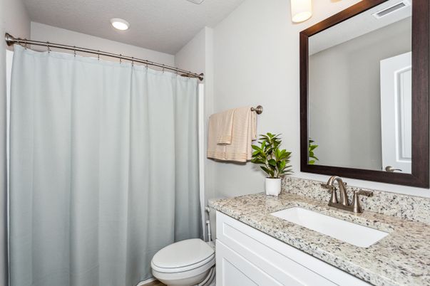 Bathroom, Interior, Recessed Lighting