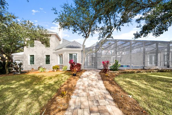 Backyard, Exterior, Facade, French Provincial