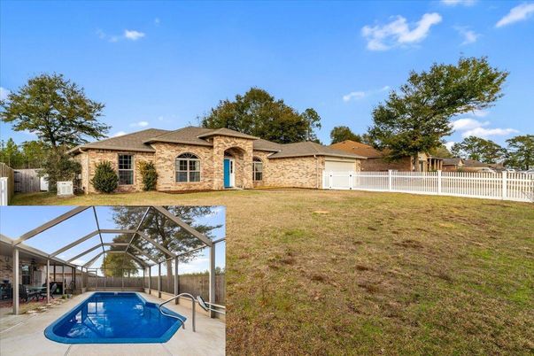 Attached, Backyard, Detached Garage, Exterior, Facade, Pool, Ranch