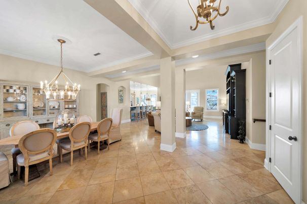 Chandelier, Dining room, Interior, Pendant Lights, Recessed Lighting