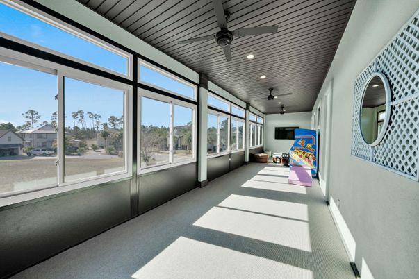 Interior, Recessed Lighting, Sun Room