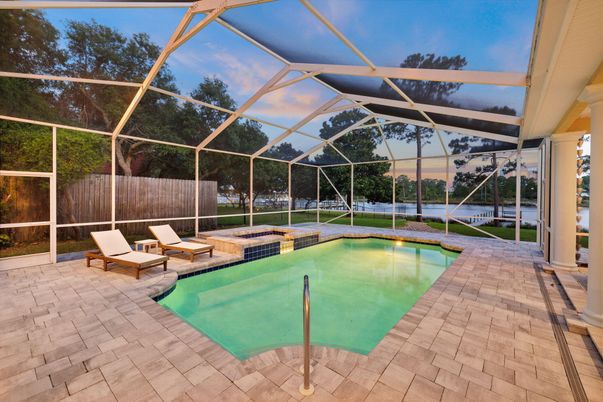 Glass Ceilings, Interior, Pool, Sun Room