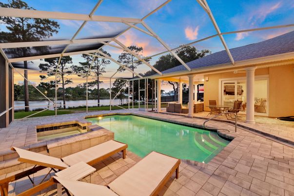 Glass Ceilings, Interior, Pool, Sun Room