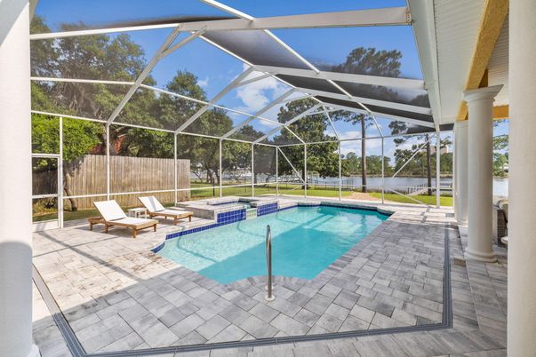 Glass Ceilings, Interior, Pool, Sun Room