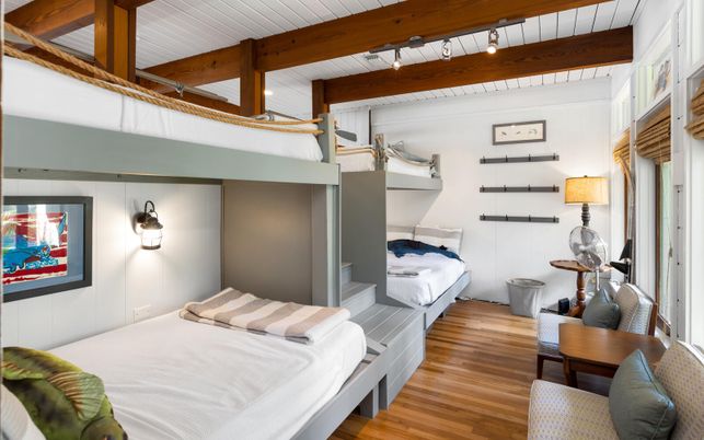 Bedroom, Interior, Wooden Beams, Wood Texture Flooring