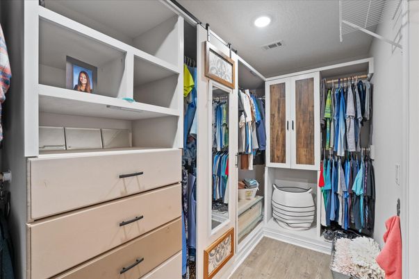 Interior, Recessed Lighting, Walk-in Closets, Wood Texture Flooring