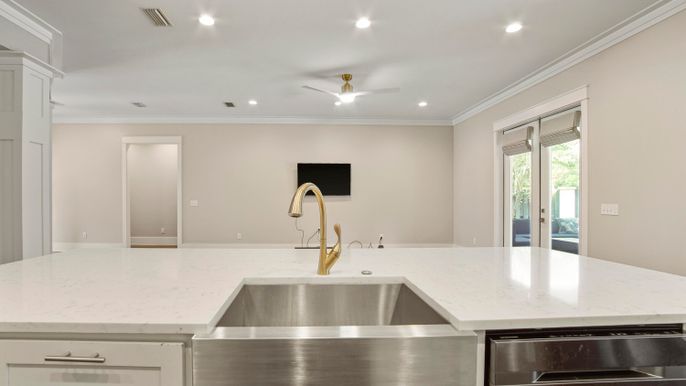 Interior, Kitchen, Recessed Lighting