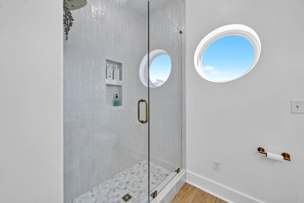 Bathroom, Glass Shower, Interior