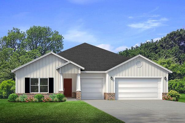 Attached, Exterior, Facade, Farmhouse