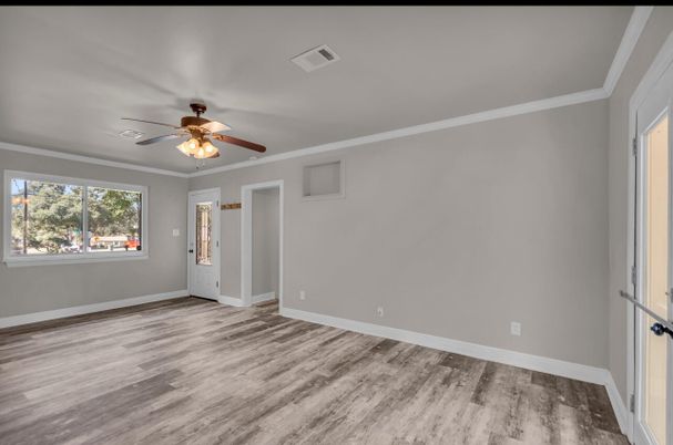 Empty room, Interior, Wood Texture Flooring