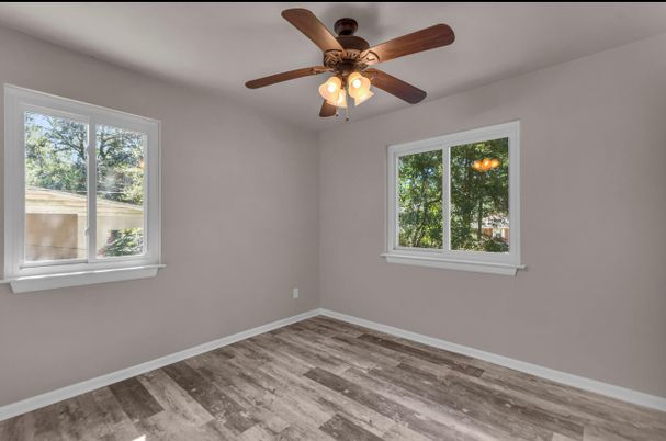 Empty room, Interior, Wood Texture Flooring