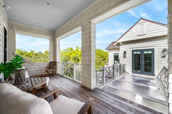 Exterior, Wood Texture Flooring