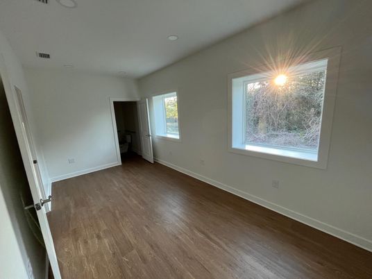 Empty room, Interior, Wood Texture Flooring