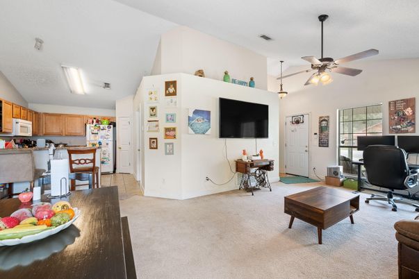 Home Office, Interior, Kitchen