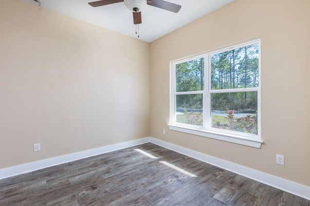 Empty room, Interior, Wood Texture Flooring