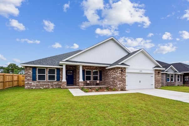 Attached, Exterior, Facade, Brick Facade, Farmhouse