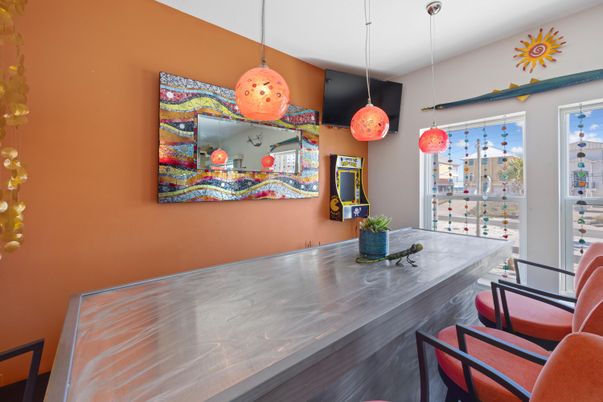 Dining room, Interior, Pendant Lights