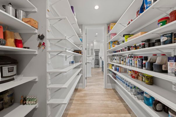 Interior, Recessed Lighting, Walk-in Closets, Wood Texture Flooring