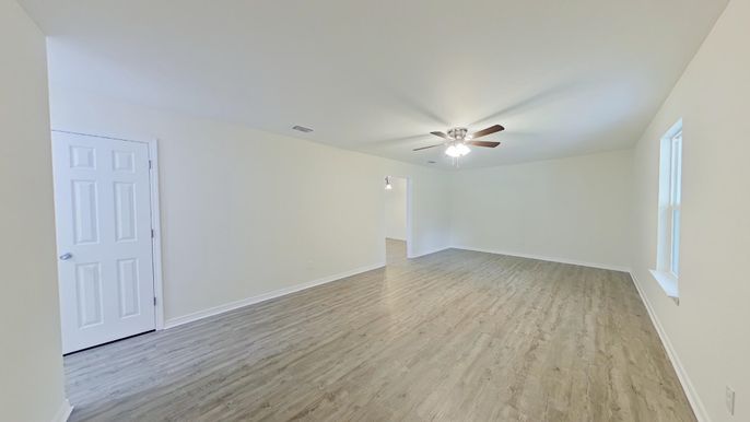 Empty room, Interior, Wood Texture Flooring