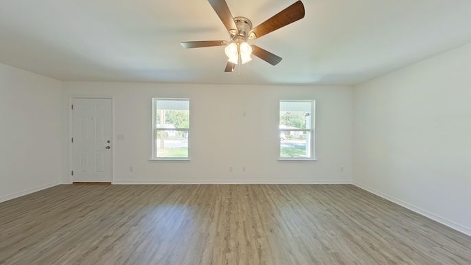 Empty room, Interior, Wood Texture Flooring