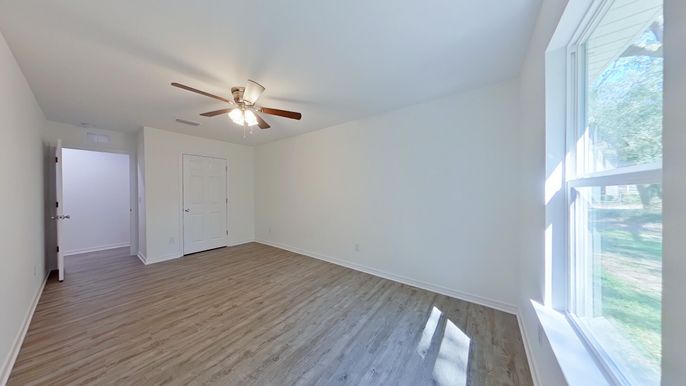 Empty room, Interior, Wood Texture Flooring