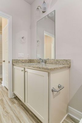 Bathroom, Interior, Wood Texture Flooring