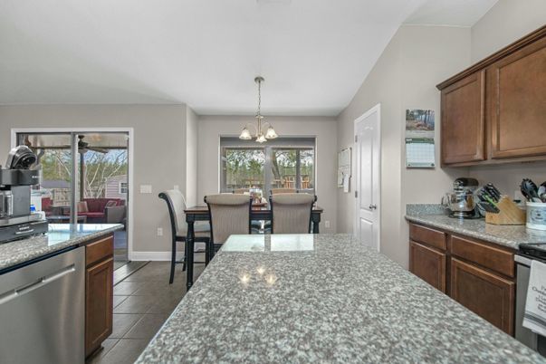 Dining room, Interior, Kitchen, Pendant Lights