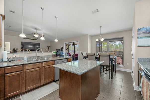Dining room, Interior, Kitchen, Pendant Lights