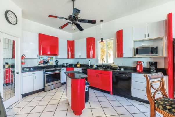 Interior, Kitchen, Pendant Lights, Stainless Steel Appliances