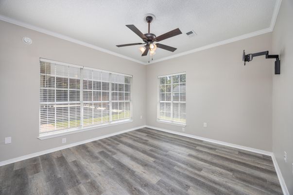 Empty room, Interior, Wood Texture Flooring