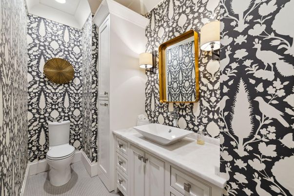 Bathroom, Interior, Recessed Lighting