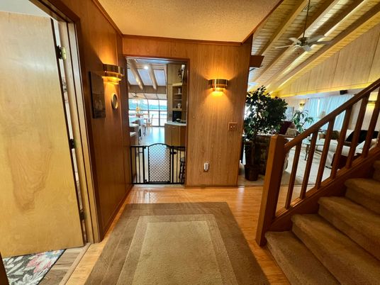 Interior, Wood Texture Flooring, Wooden Walls