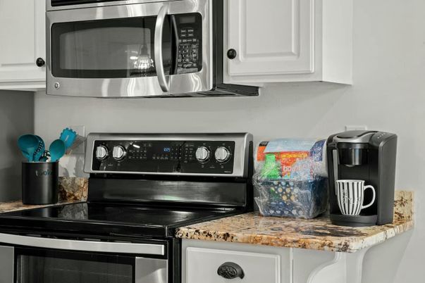 Interior, Kitchen, Stainless Steel Appliances