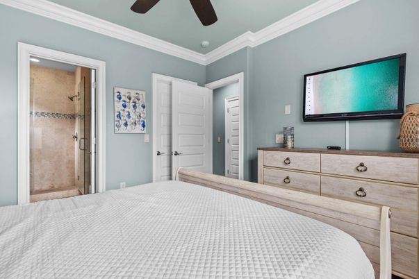 Bathroom, Bedroom, Glass Shower, Interior