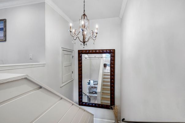 Chandelier, Interior