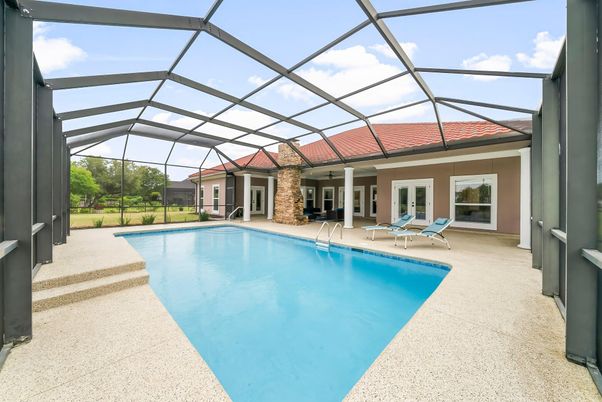 Glass Ceilings, Interior, Pool, Sun Room